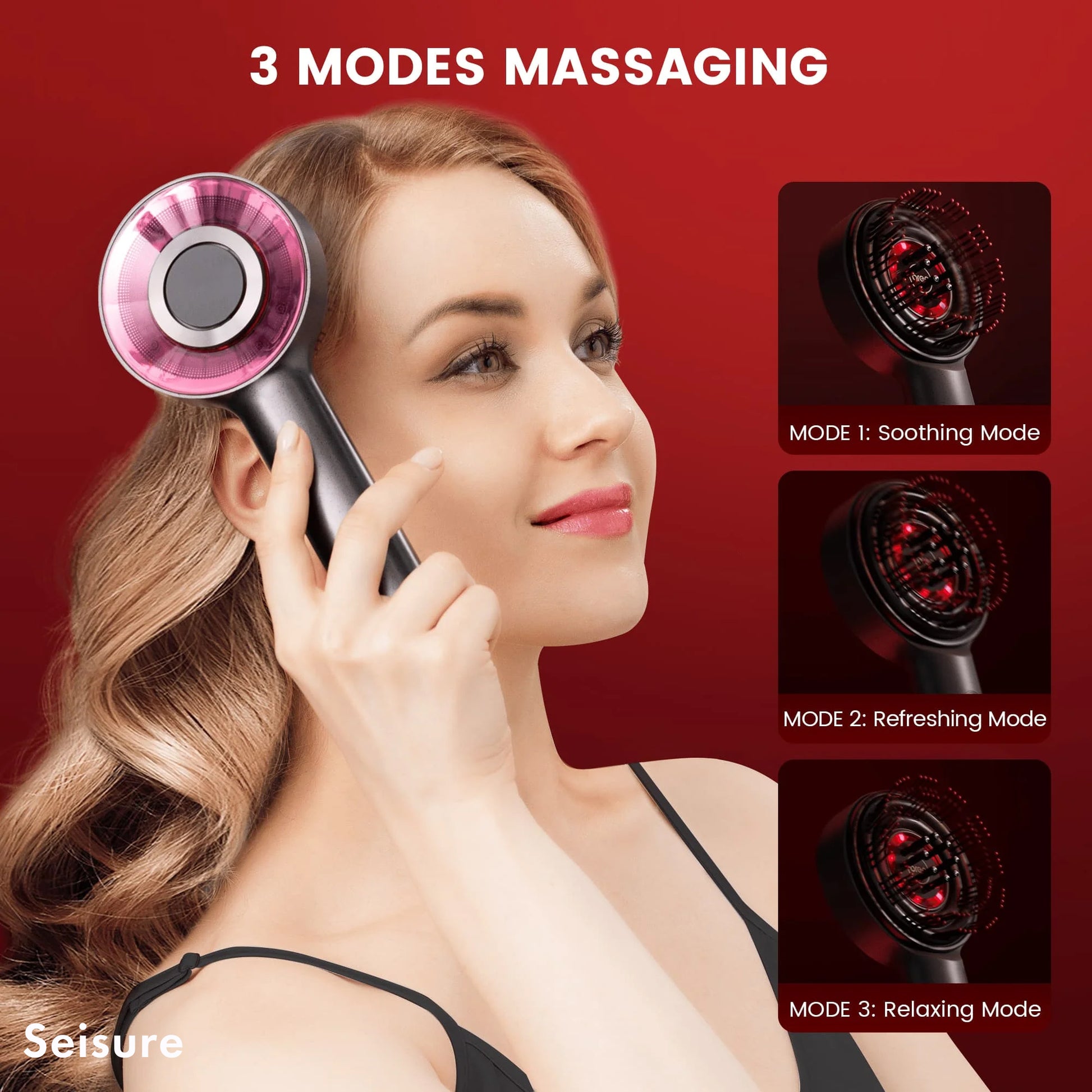 Seisure® S3 Scalp Massaging Brush